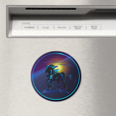 Schwarzes Pferdemagnet Magnet (In Situ (Geschirrspüler))