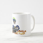 Schwarzes Piet mit gingernuts und Süßigkeiten Kaffeetasse (VorderseiteRechts)