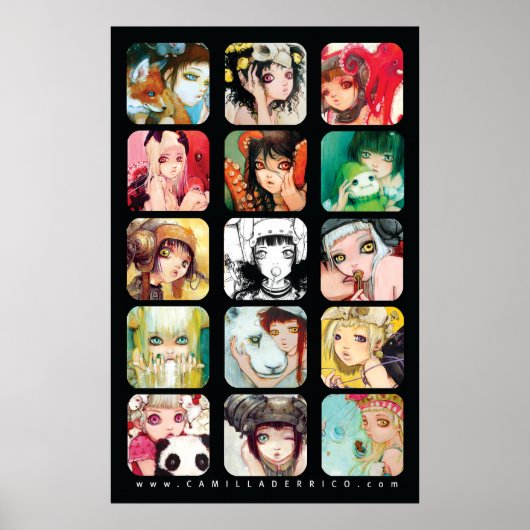 Schwarzes Poster (Vorne)