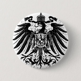 Schwarzes preussisches Eagle Button