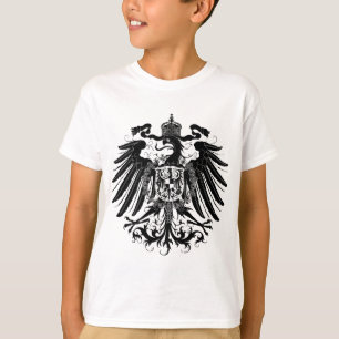 Schwarzes preussisches Eagle T-Shirt