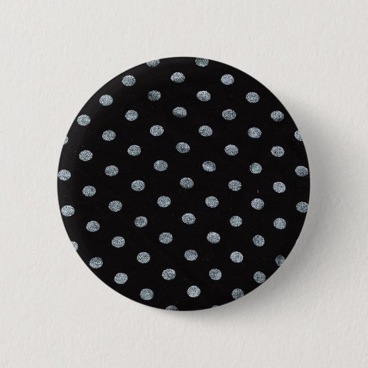 Schwarzes Punkt-Abzeichen/Knopf Button (Vorderseite)