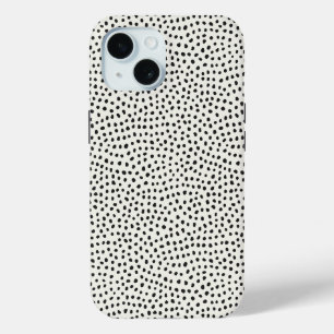 Schwarzes Punktmuster Case-Mate iPhone Hülle