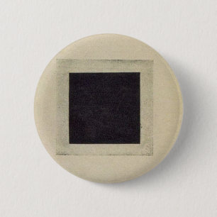 Schwarzes Quadrat durch Kazimir Malevich Button