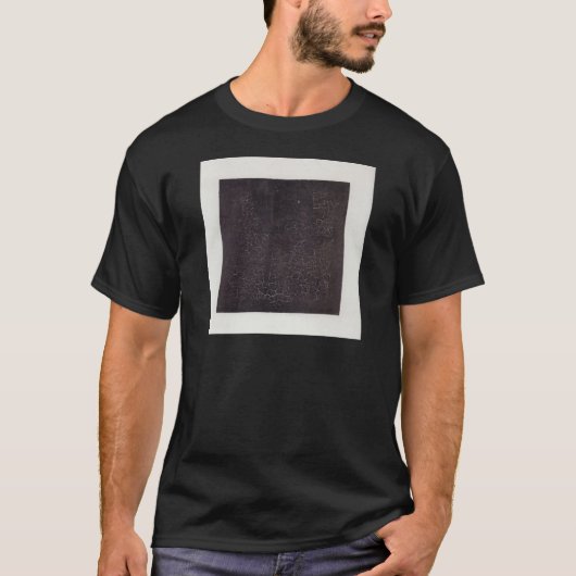 Schwarzes Quadrat durch Kazimir Malevich T-Shirt (Vorderseite)