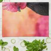 Schwarzes Quadrat Handtuch (Gefaltet)