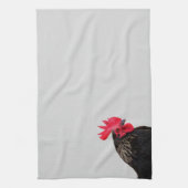 Schwarzes Quadrat Küchentuch (Vertikal)