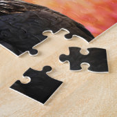 Schwarzes Quadrat Puzzle (Seite)