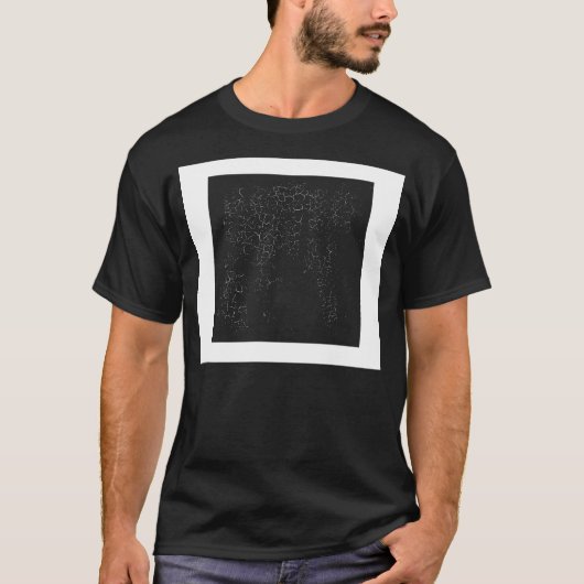 Schwarzes Quadrat T-Shirt (Vorderseite)