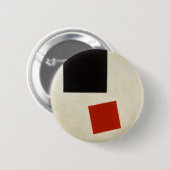 Schwarzes Quadrat und Roter Platz durch Kazimir Button (Vorne & Hinten)