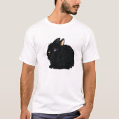 Schwarzes Rabbit Frauen Aktives T-Shirt (Vorderseite)