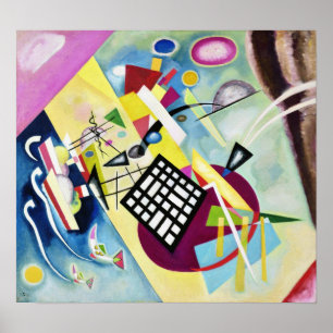 Schwarzes Raster Poster