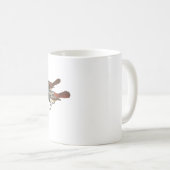 Schwarzes Redstart Kaffeetasse (VorderseiteRechts)