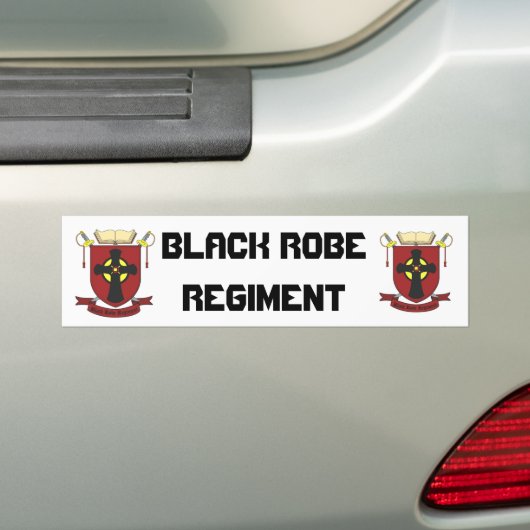 SCHWARZES ROBE-REGIMENT AUTOAUFKLEBER (Auf Auto)