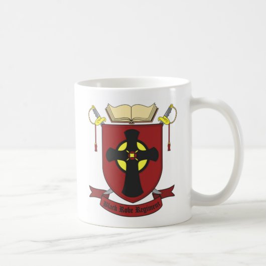 SCHWARZES ROBE-REGIMENT KAFFEETASSE (Rechts)
