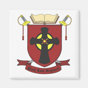 SCHWARZES ROBE-REGIMENT MAGNET