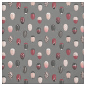 Schwarzes rosa Schwarzes Burgund Graues Nagelkunst Stoff (Muster)