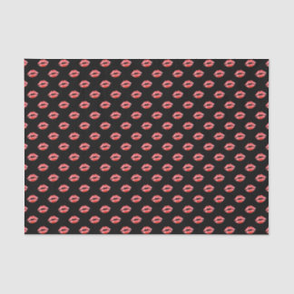 Schwarzes rotes seidenpapier