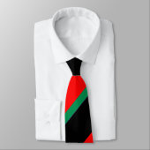 Schwarzes Rotes und grün Krawatte (Gebunden)