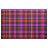 Schwarzes rotes violettes Karo-Tartan-Design  Stoff (Fat Quarter (45,7 x 55,9 cm))
