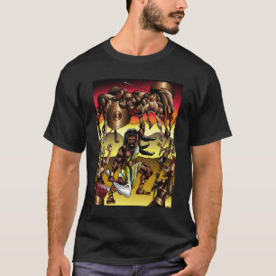 Schwarzes Samson T-Shirt