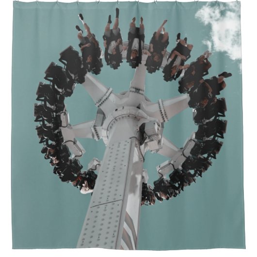 Schwarzes Samsung Android Smartphone Duschvorhang (Vorderseite)