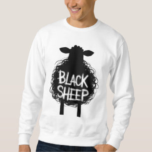 Schwarzes Schaf: Einzigartig Sweatshirt