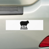 Schwarzes Schaf - es ist gut, anders zu sein Autoaufkleber (Auf Auto)