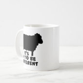 Schwarzes Schaf - es ist gut, anders zu sein Kaffeetasse (Vorderseite Links)