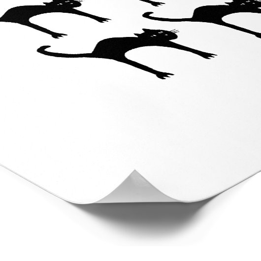 Schwarzes Schaf Poster (Ecke)