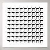 Schwarzes Schaf Poster (Vorne)