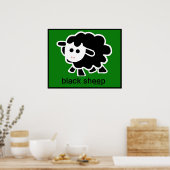 Schwarzes Schaf.psd Poster (Küche)