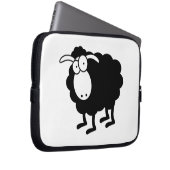 Schwarzes-Schaf-Tasche Laptopschutzhülle (Vorne Rechts)