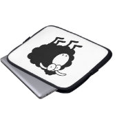 Schwarzes-Schaf-Tasche Laptopschutzhülle (Vorne Knopf)