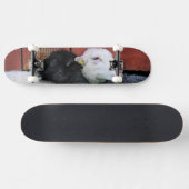 Schwarzes Schafskateboard Skateboard (Horizontal)