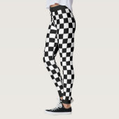 Schwarzes Scheckherz Leggings (Links)