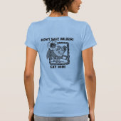 schwarzes Schwein 2 T-Shirt (Rückseite)