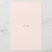 Schwarzes Script, das Mama Best Baby Shower Game k (Rückseite)