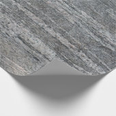 Schwarzes Sedimentgestein Geschenkpapier (Ecke)