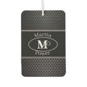 schwarzes Set von Autos Autolufterfrischer (Vorderseite)