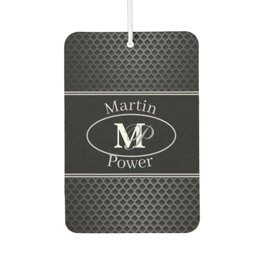 schwarzes Set von Autos Autolufterfrischer (Vorderseite)