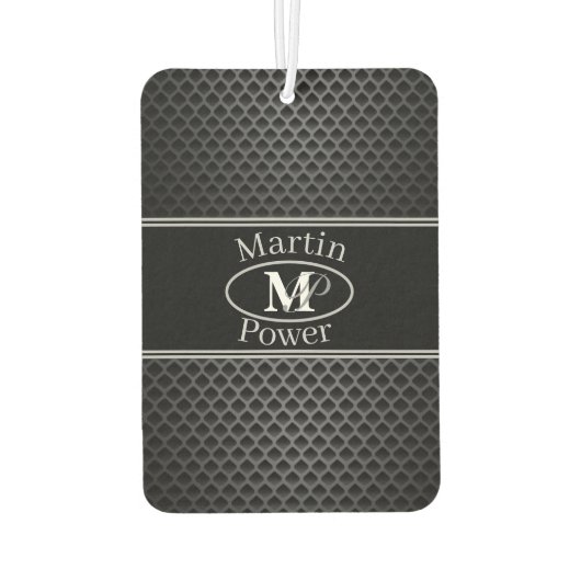 schwarzes Set von Autos Autolufterfrischer (Rückseite)