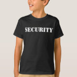 Schwarzes Shirt des Bodyguard für die benutzerdefi<br><div class="desc">Schutz für Gefühl? Entdecken Sie in diesem klassischen Shirt Bouncers, Security oder Bodyguards. Dieses Design verfügt über ein schwarzes T-Shirt mit Sicherheit auf der Vorderseite in geblocktem weißem Druck. Dieses Shirt ist vollständig anpassbar! Sie können den Shirt-Stil, die Farbe oder den Text ändern, wenn Sie möchten. Klicken Sie einfach auf...</div>