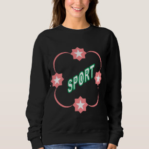 Schwarzes Shirt für Frauen SPORT