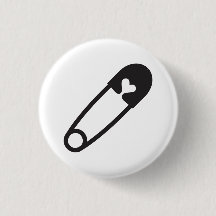 Schwarzes Sicherheits-Button