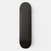 Schwarzes Skateboard-Deck Skateboard (Vorderseite)