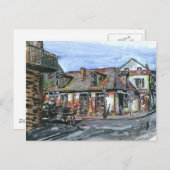 Schwarzes Smith-Geschäft, New Orleans Postkarte (Vorne/Hinten)