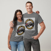 Schwarzes Sportauto T-Shirt (Unisex)