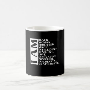 Schwarzes Sprichwort Kaffeetasse