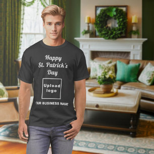 Schwarzes St. Patrick's Day Business T-Shirt